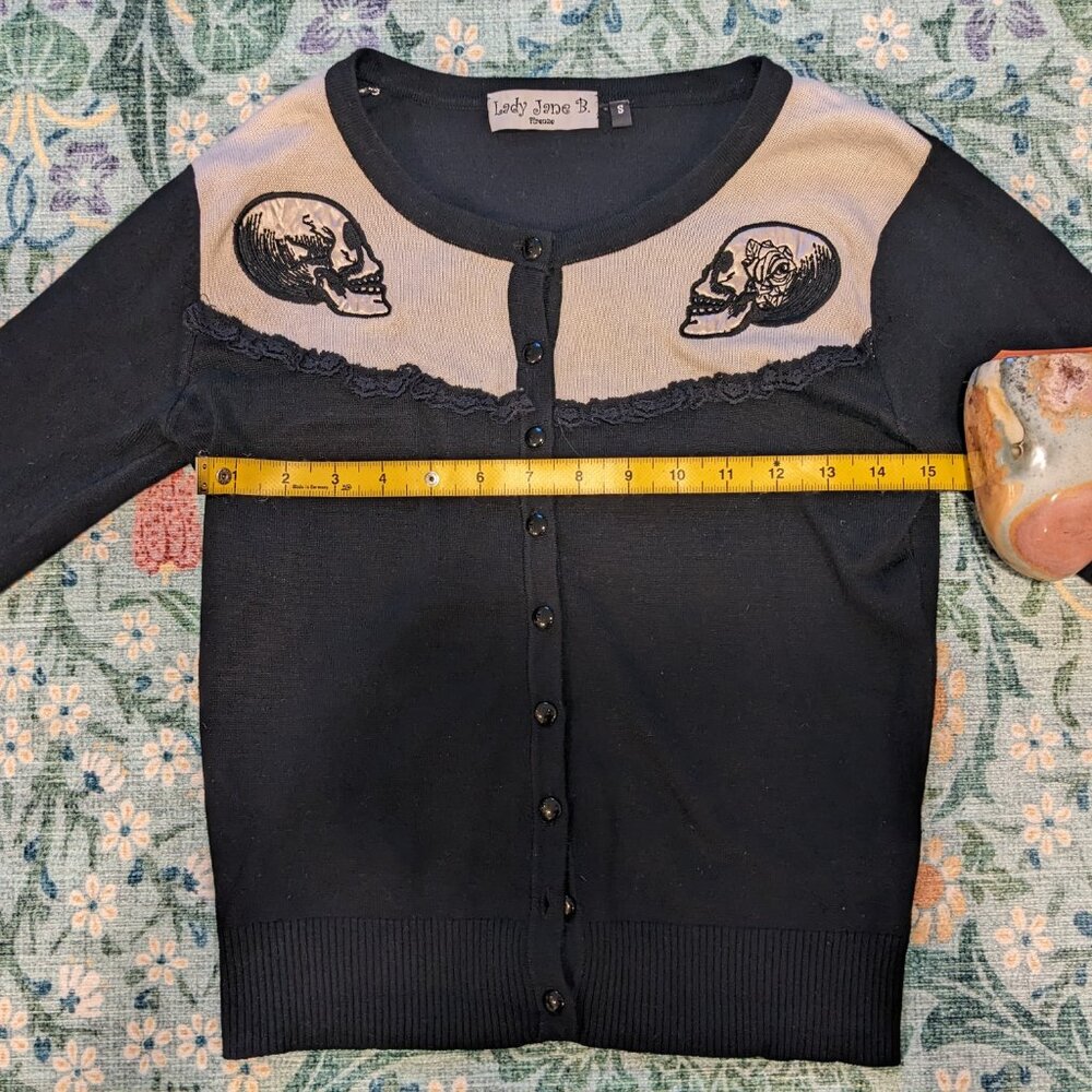 Pin-Up Skull Cardigan – from Italy